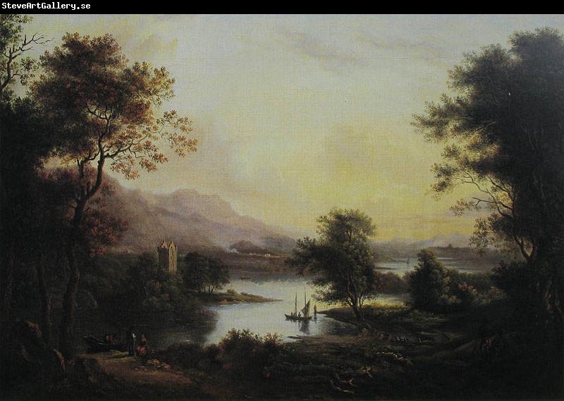 Alexander Nasmyth A Highland Loch Landscape